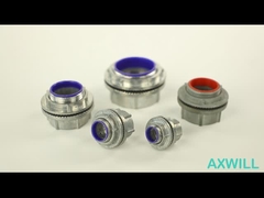 아연 잠금용 너트 또는 철 1/2 -4와 알루미늄 Emt 연결기 넌 Ul 멈춤 나사 유형