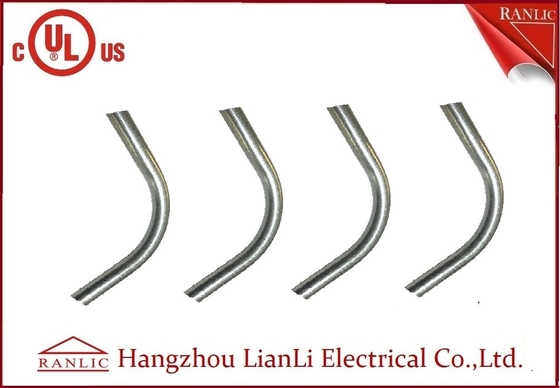 중국 하얀 아연은 철 EMT 팔꿈치 PVC 코팅된 전기적인 피팅과 부속물을 도금처리했습니다 협력 업체