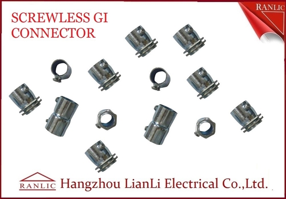 중국 20 밀리미터 25 밀리미터는 GI 관로 못이 필요없 연결기 전기도금한 것 직류 전기로 자극된 BS4568을 단단하게 합니다 협력 업체