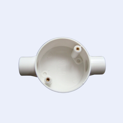 ABC Grade PVC Junction Box Four Way 20mm 25mm Screw Part Use Brass 협력 업체