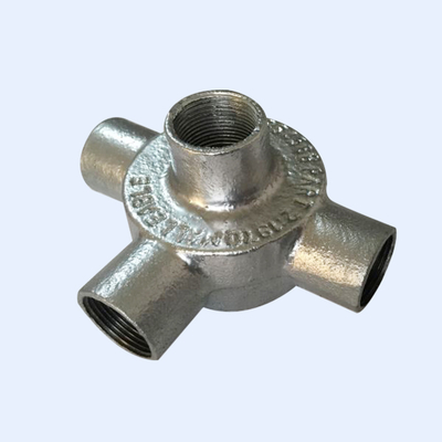 가단 주철 수단 원형 박스 28MM 깊이 미터 나사를 통한 50 밀리미터 협력 업체