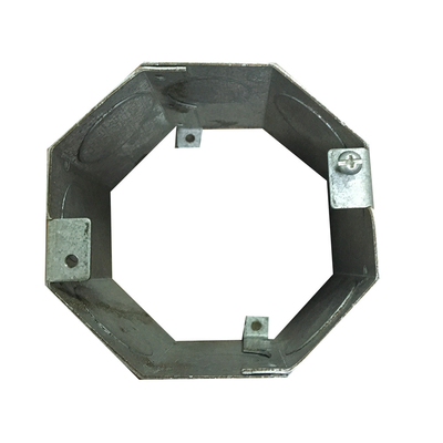 녹아웃 고정 나사가 있는 두께 1.60mm 사각 상자 연장 링 협력 업체